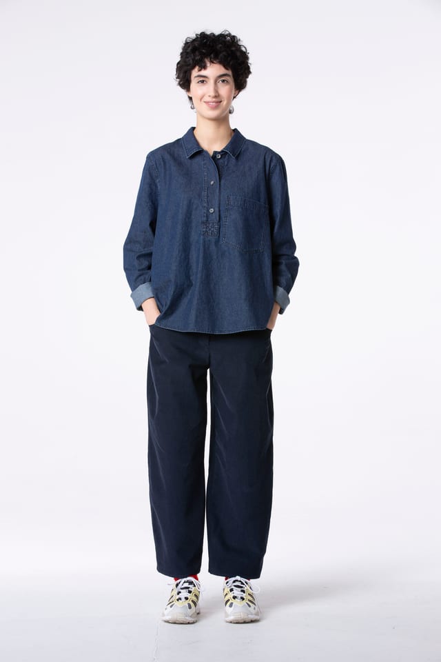 Broek 505 - Katoen corduroy - 470NOCTURNE - 60250710023
