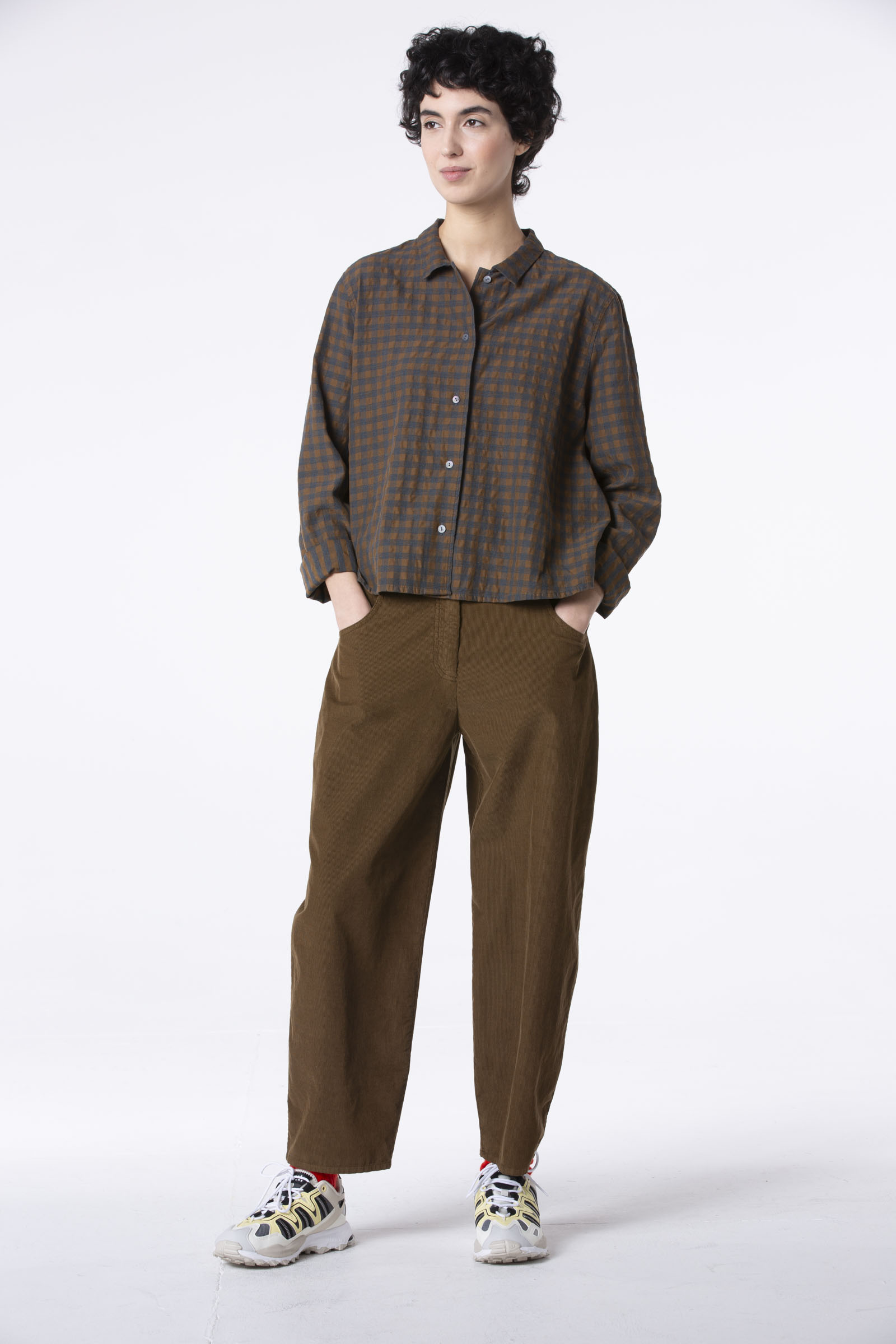 Trousers 505 Brown Cotton corduroy