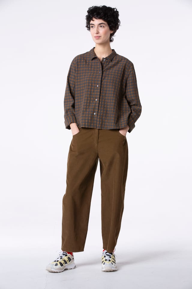Trousers 505 - Cotton corduroy - 880LIQUEUR - 60250710023