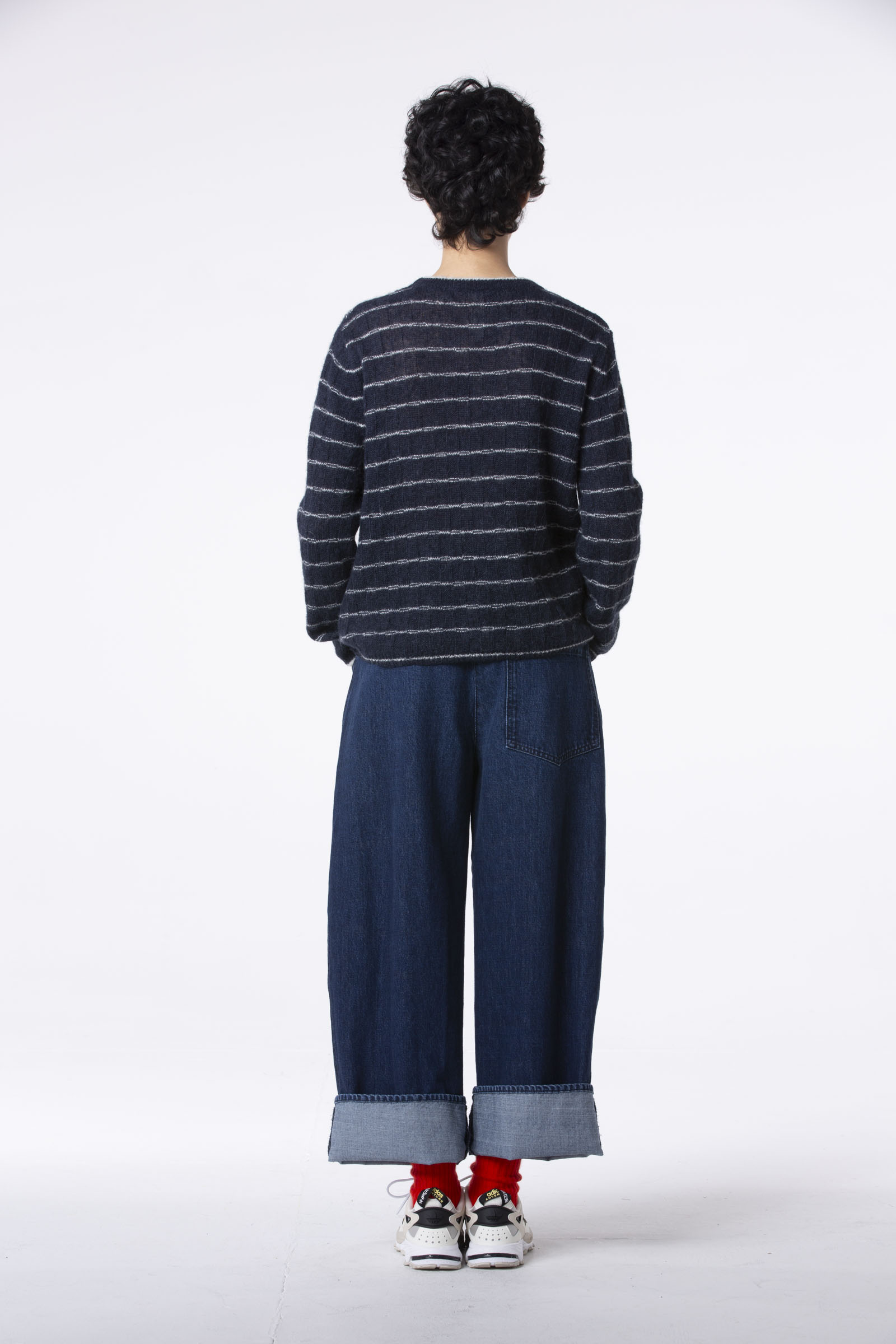 Hose 506 wash Green Baumwolldenim