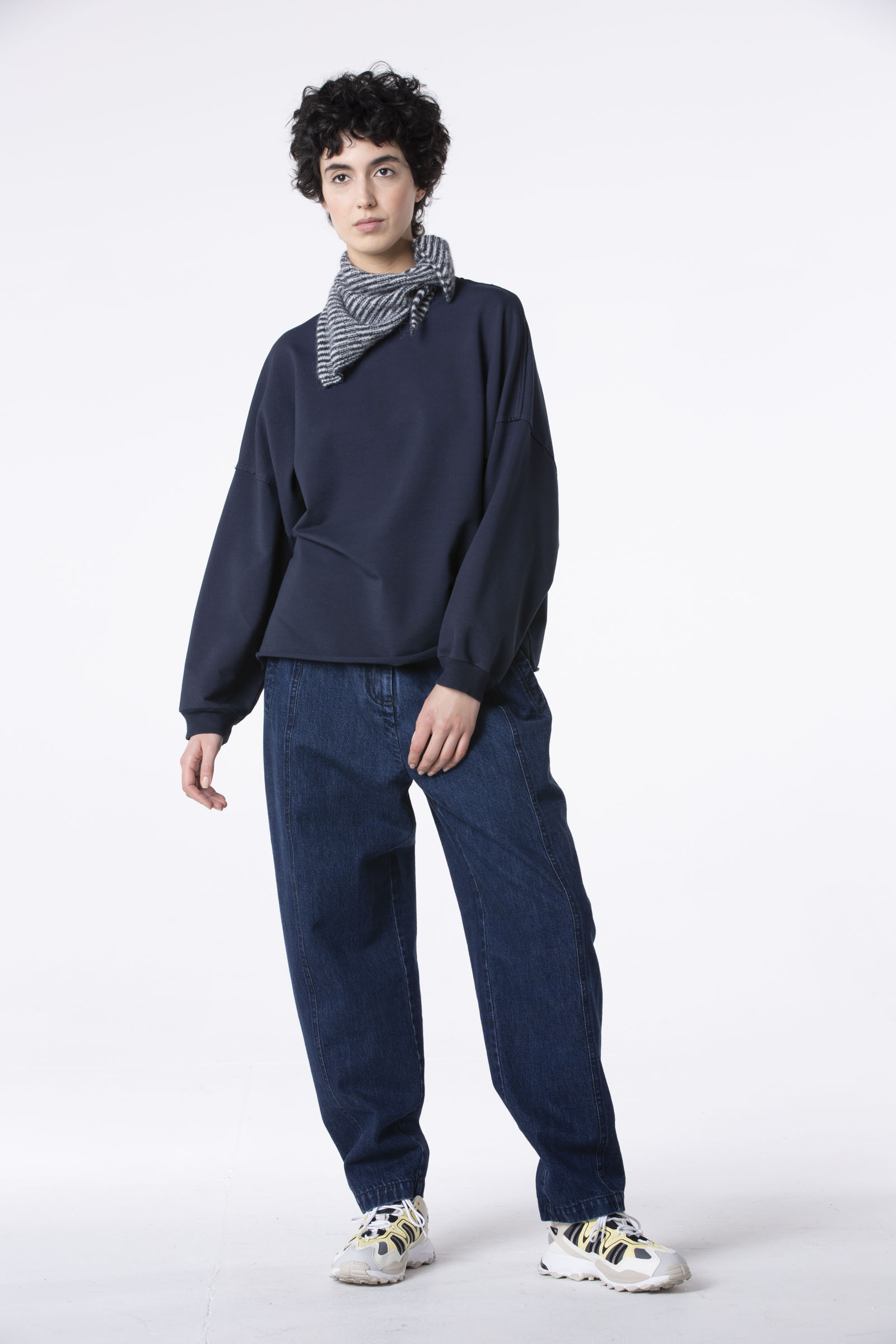 Trousers 508 wash Green Cotton denim