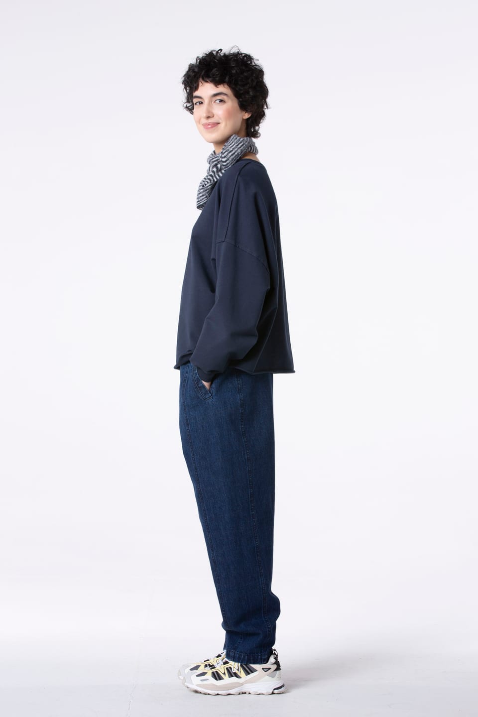 Kalhoty 508 wash - Cotton denim - 570DENIM - 60250710026