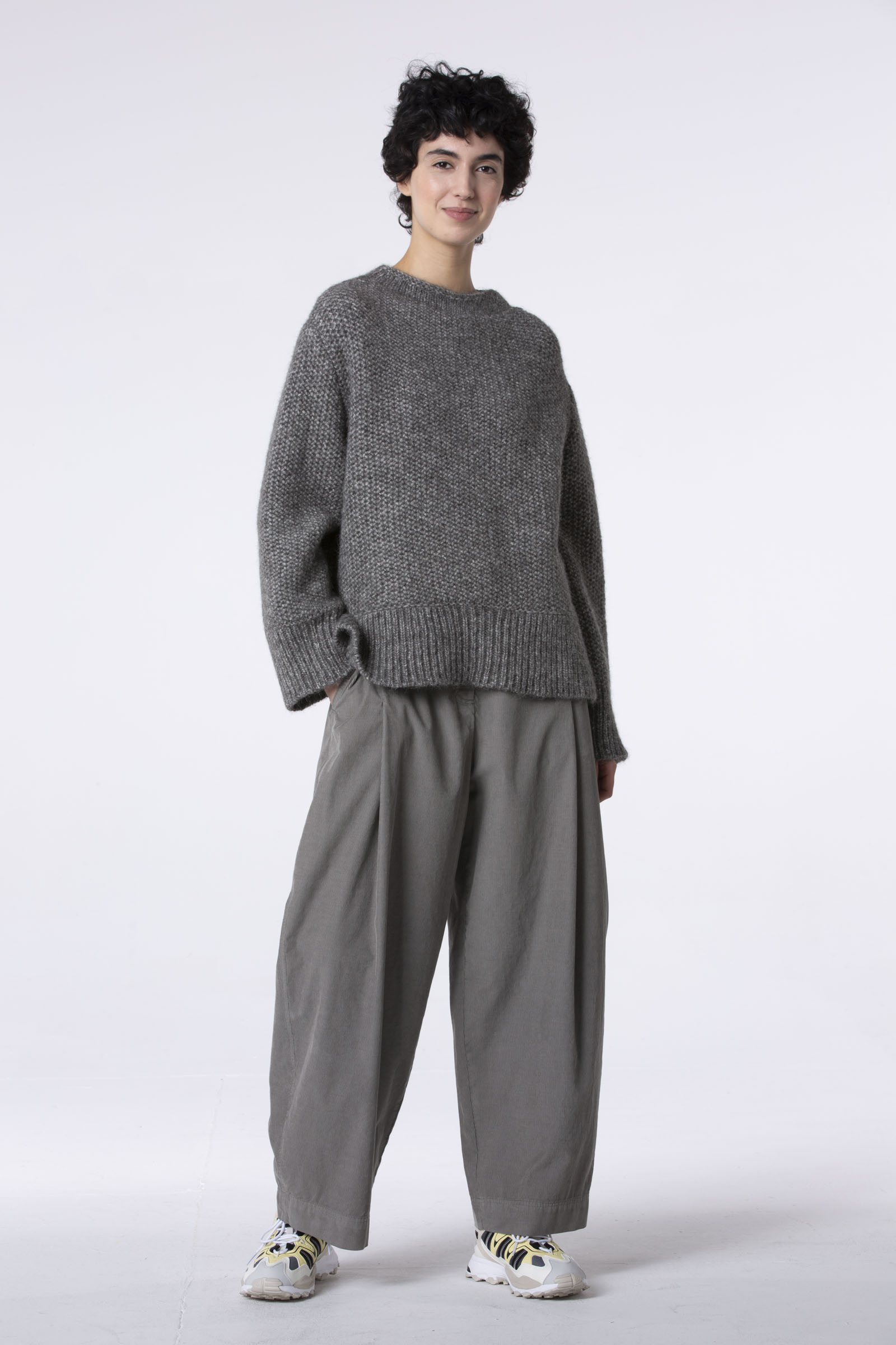 Trousers 509 Grey Cotton corduroy