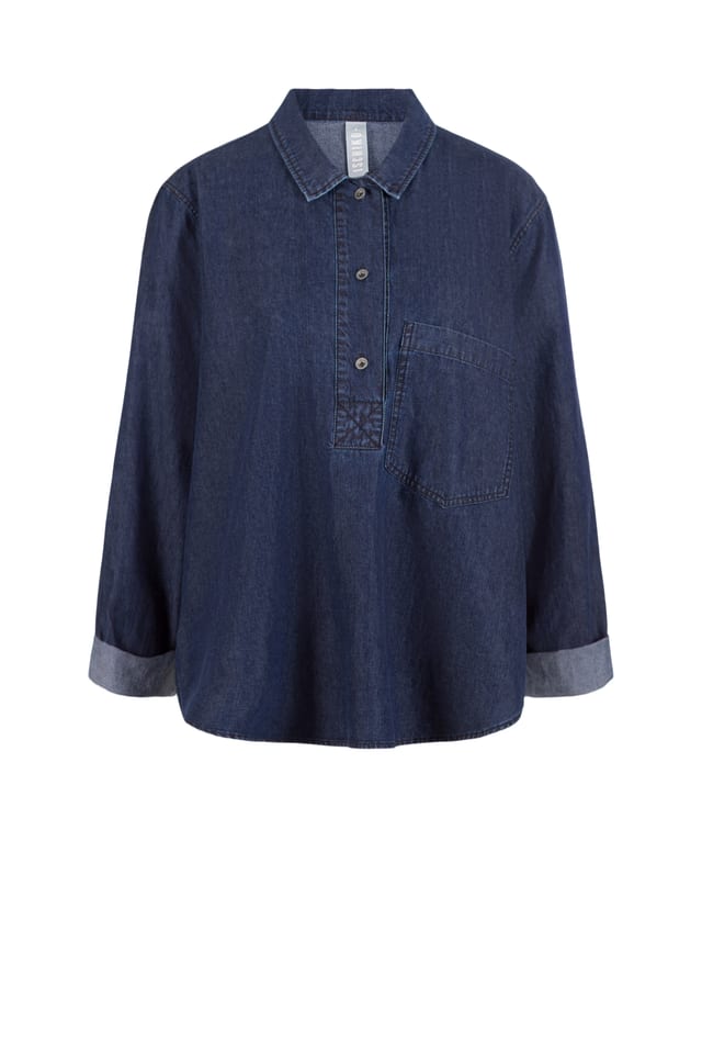 Blouse 506 wash - Lightweight denim - 570DENIM - 60250710031