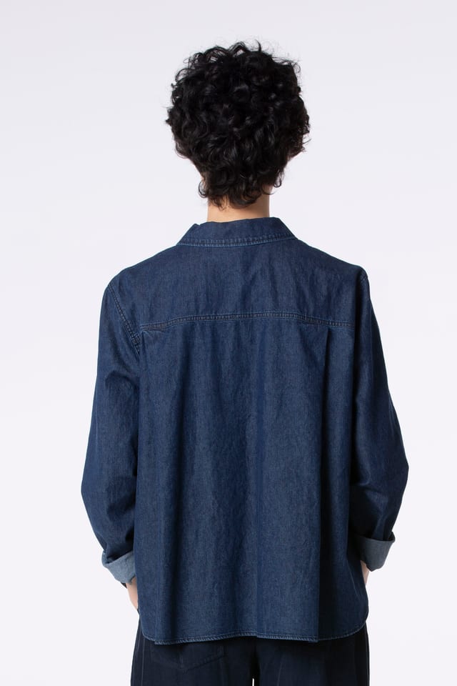 Blouse 506 wash - Lightweight denim - 570DENIM - 60250710031