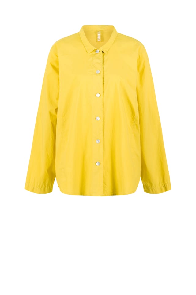 Blouse 507 - Cotton poplin - 130CANARY - 60250710032