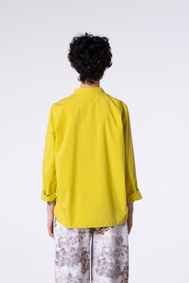 Blouse 507 - Cotton poplin - 130CANARY - 60250710032