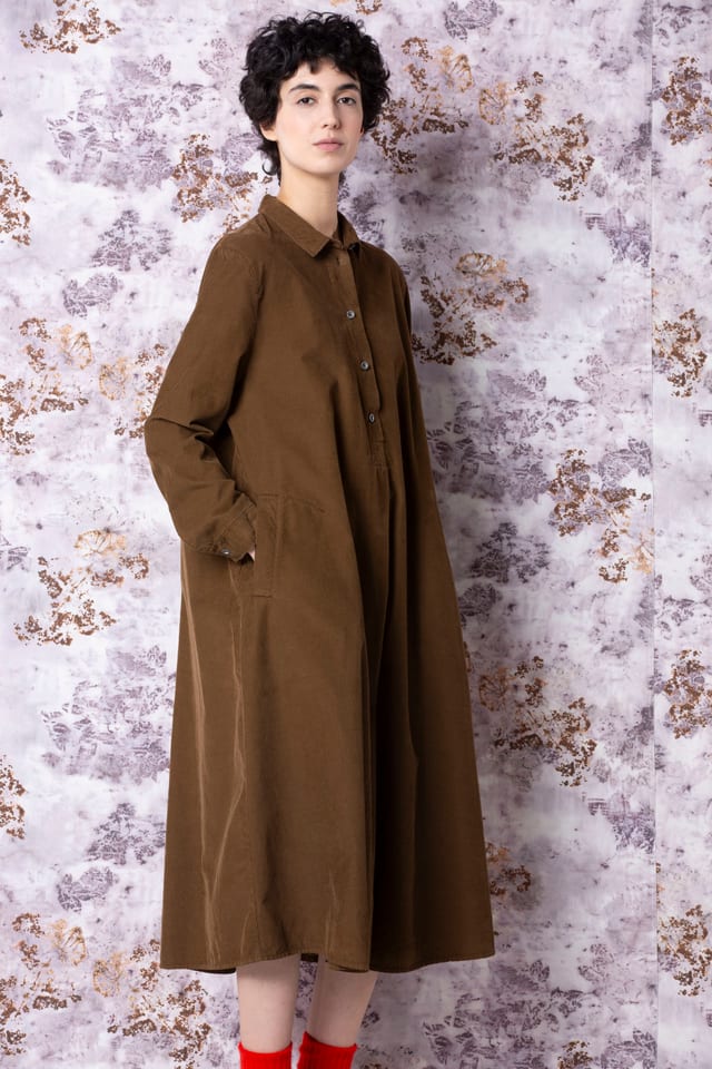 Jurk 507 - Katoenen corduroy - 60250710035