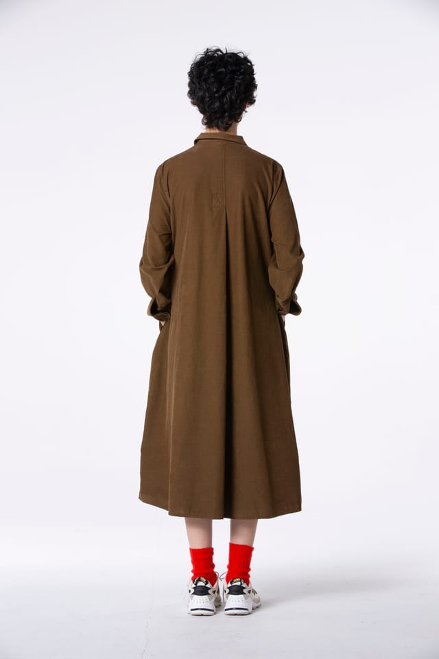 Jurk 507 - Katoenen corduroy - 60250710035