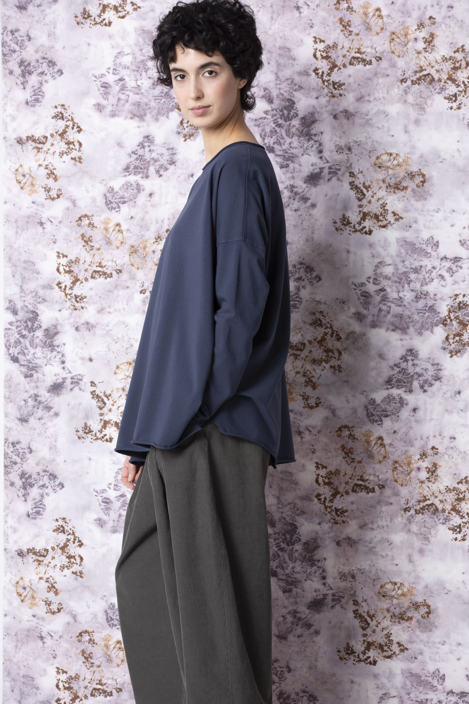 Shirt 501 Blue Baumwoll-Stretch Jersey