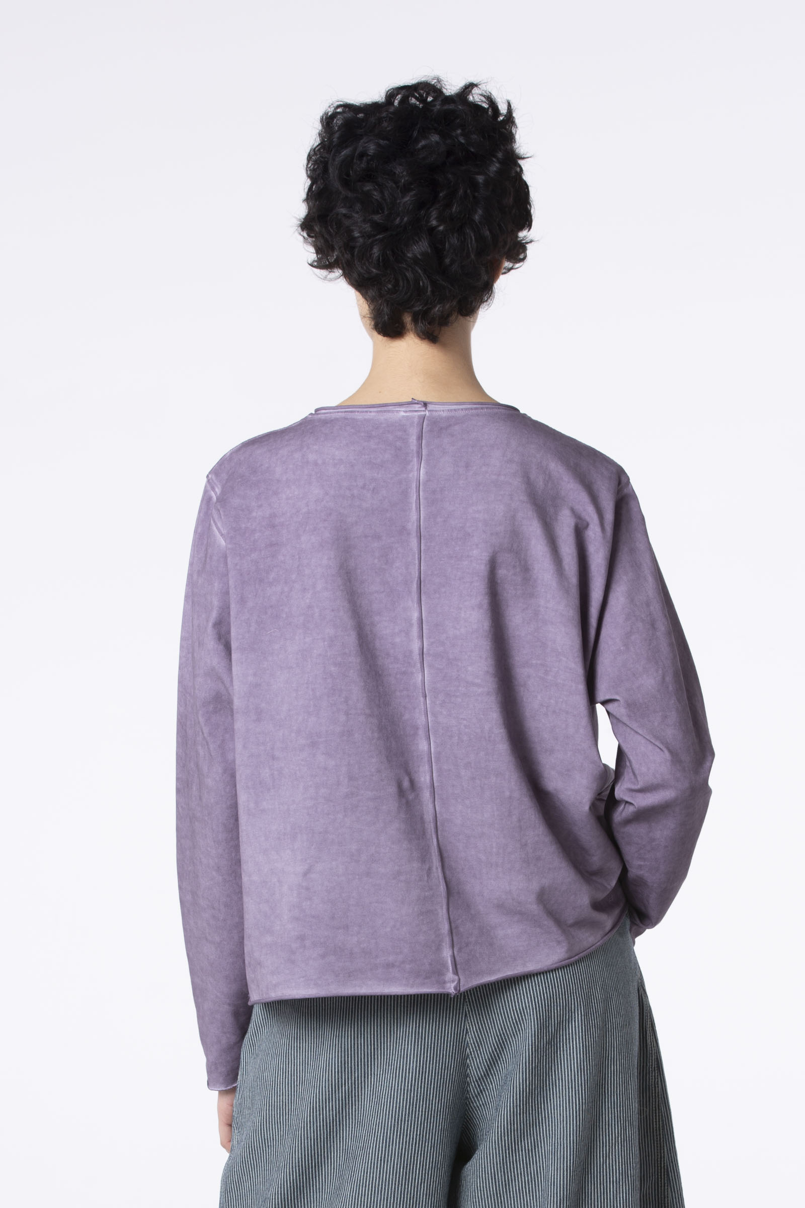 Shirt 502 Purple Baumwoll-Stretch Jersey