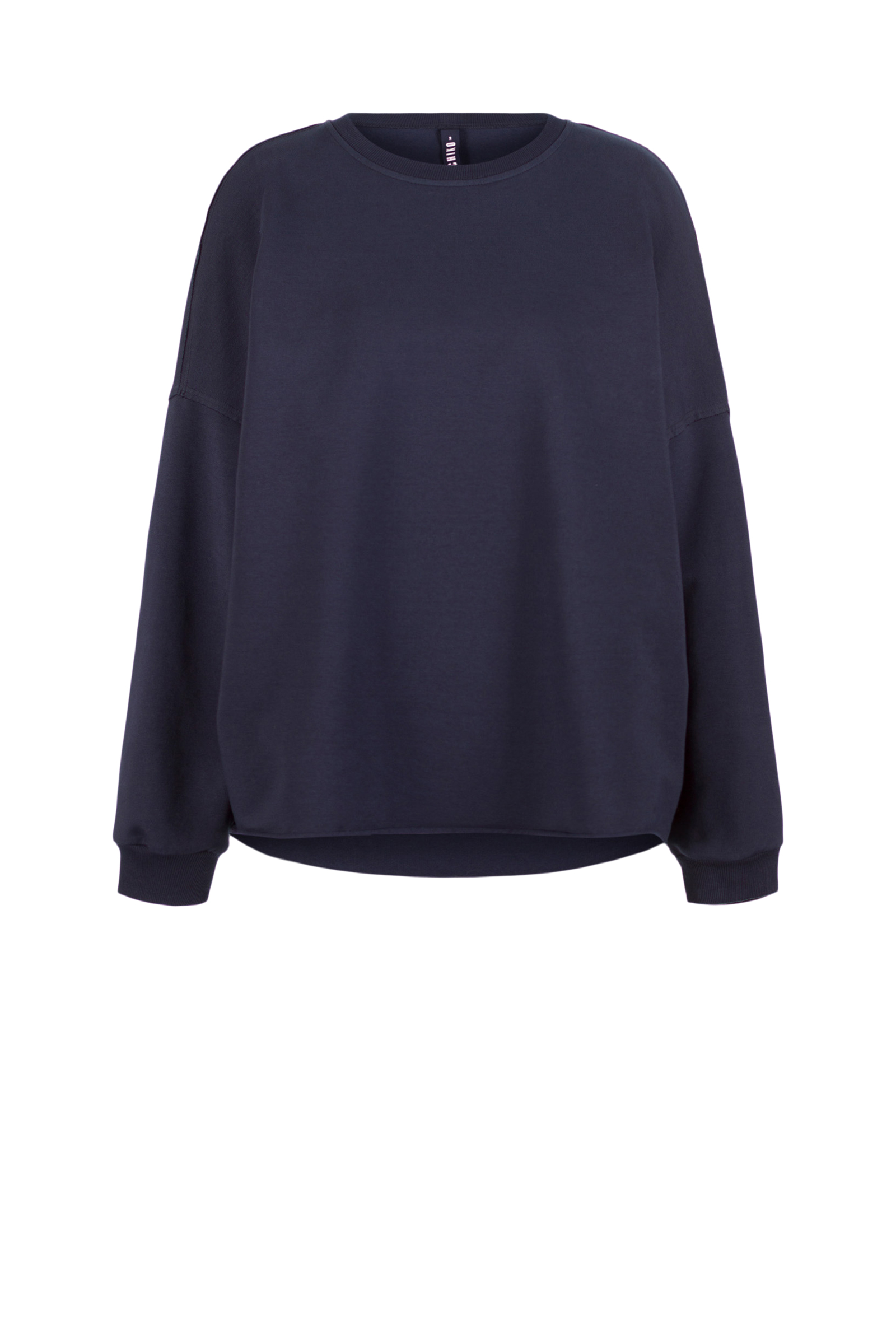Pullover 511 Blue Cotton sweat with stretch