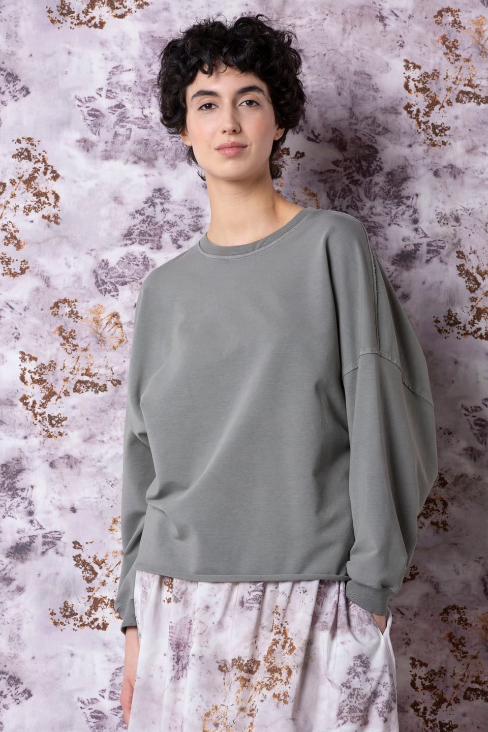 Pullover 511 - Cotton sweat with stretch - 962RIDGE - 60250710042