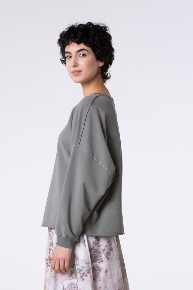 Pullover 511 - Cotton sweat with stretch - 962RIDGE - 60250710042