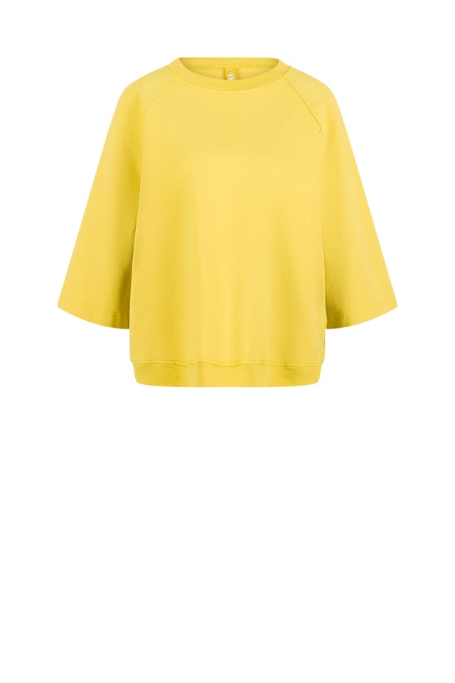 Pullover 512 - Cotton sweat with stretch - 130CANARY - 60250710043