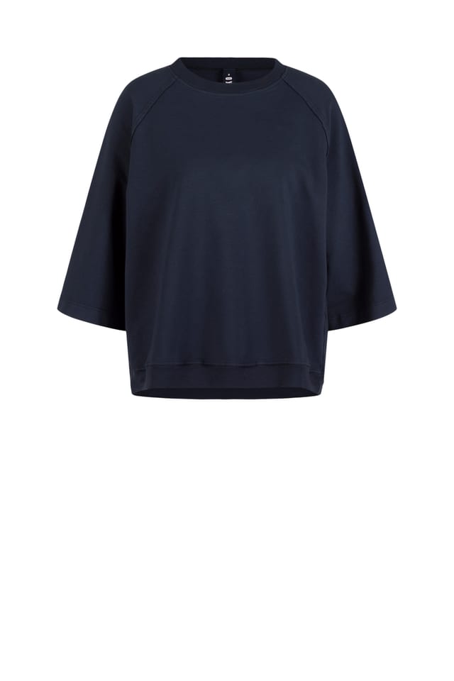 Pullover 512 - Cotton sweat with stretch - 470NOCTURNE - 60250710043