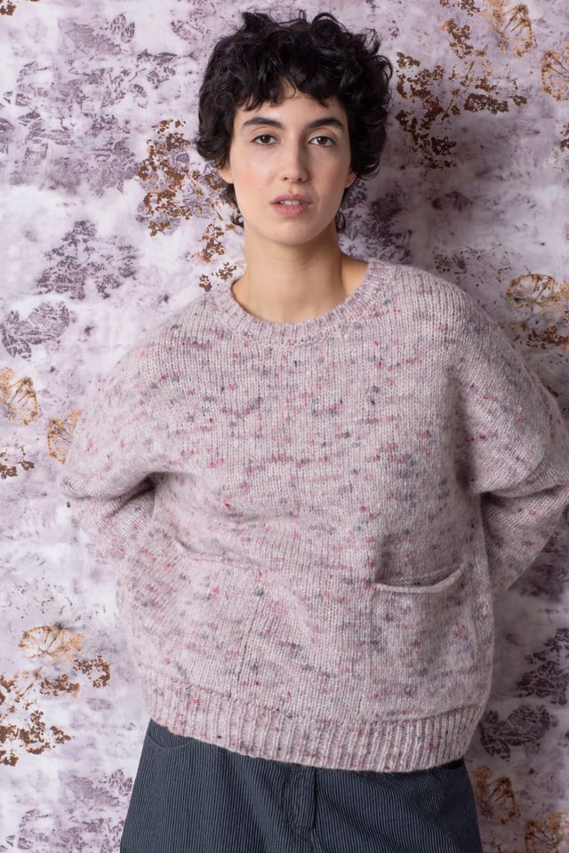 Pullover 503 - Recycled alpaca blend - 330FEATHER - 60250713001