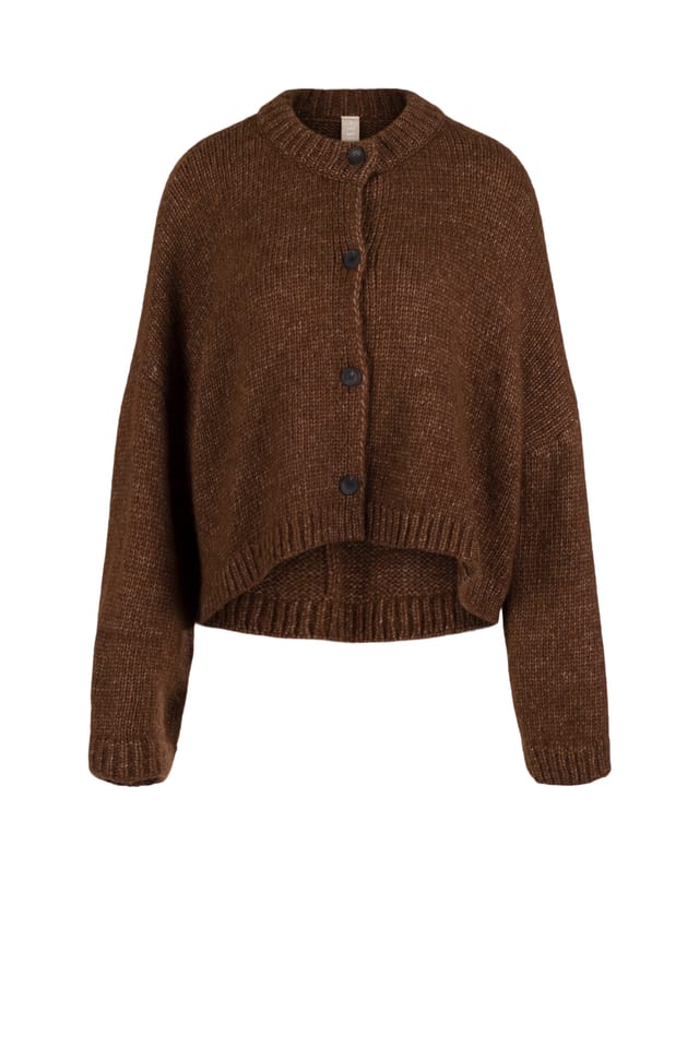 Jacket 502 - Undyed alpaca blend - 880LIQUEUR - 60250713002