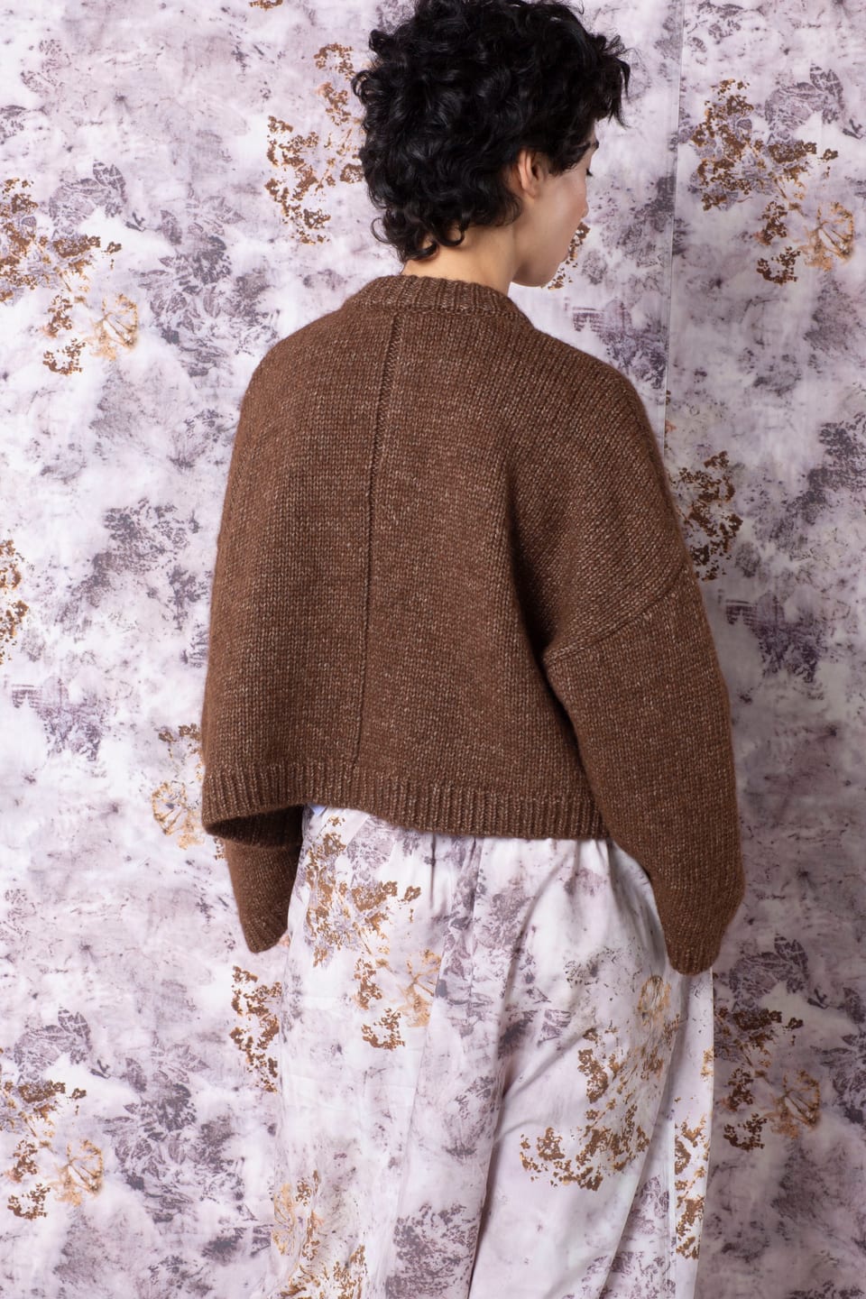 Jacket 502 - Undyed alpaca blend - 880LIQUEUR - 60250713002