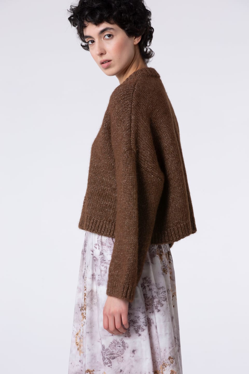 Jacket 502 - Undyed alpaca blend - 880LIQUEUR - 60250713002