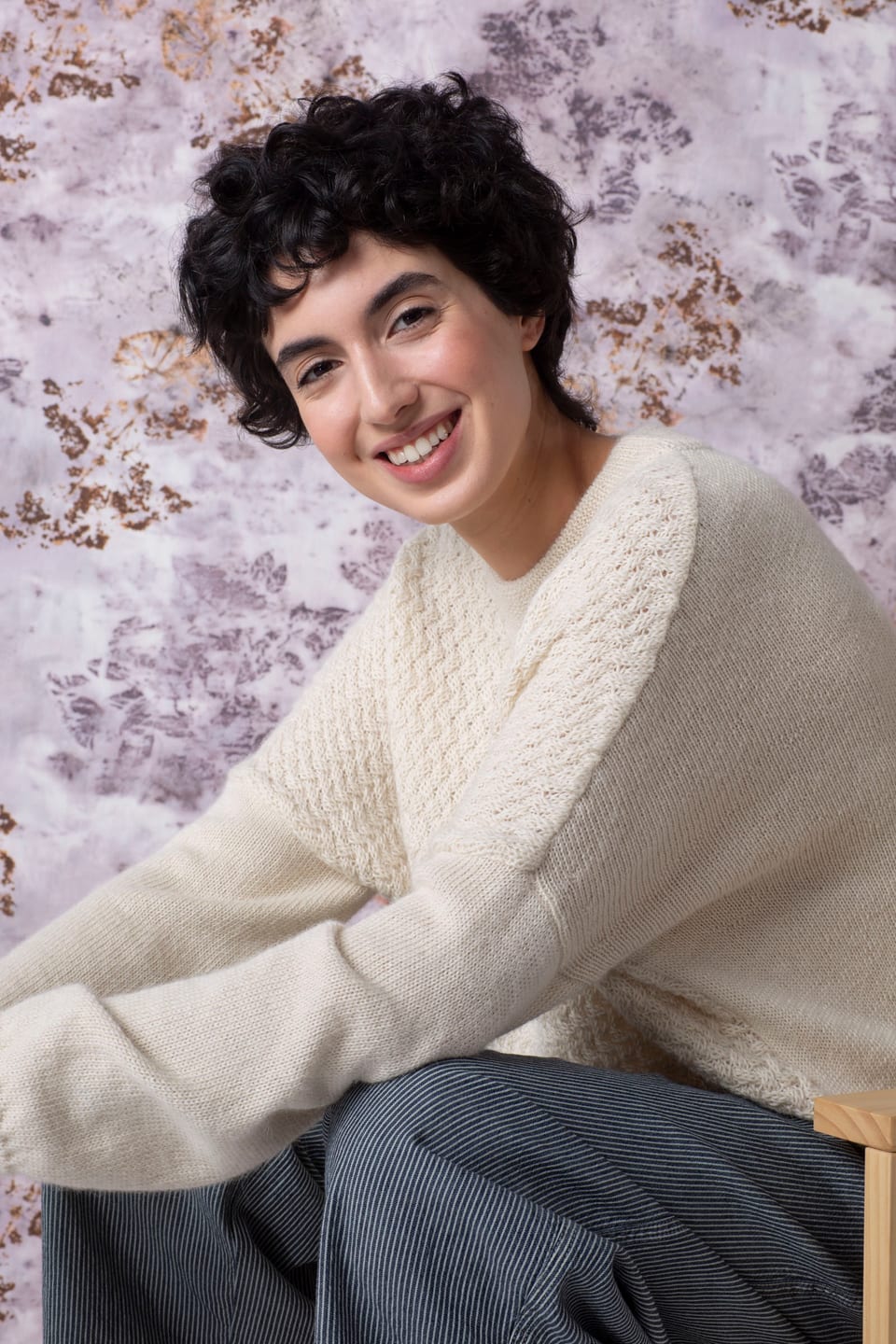Pullover 508 - Alpaca-merino blend - 110CREAM - 60250713008