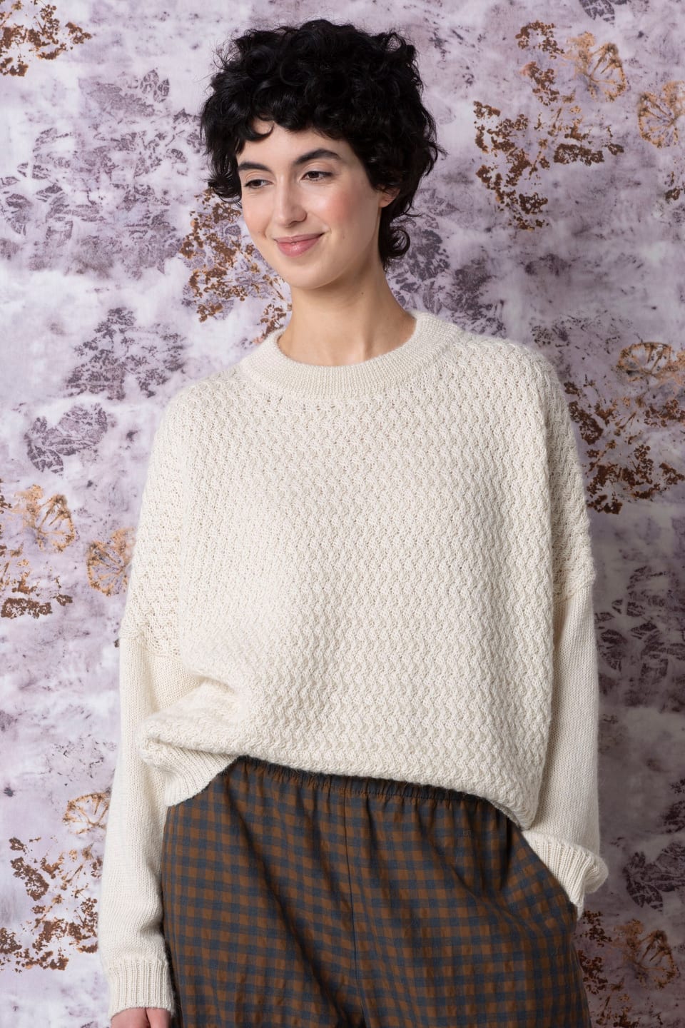 Pullover 508 - Alpaca-merino blend - 110CREAM - 60250713008