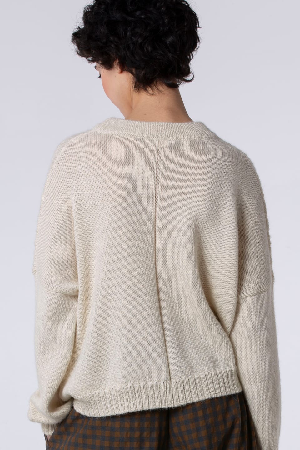 Pullover 508 - Alpaca-merino blend - 110CREAM - 60250713008