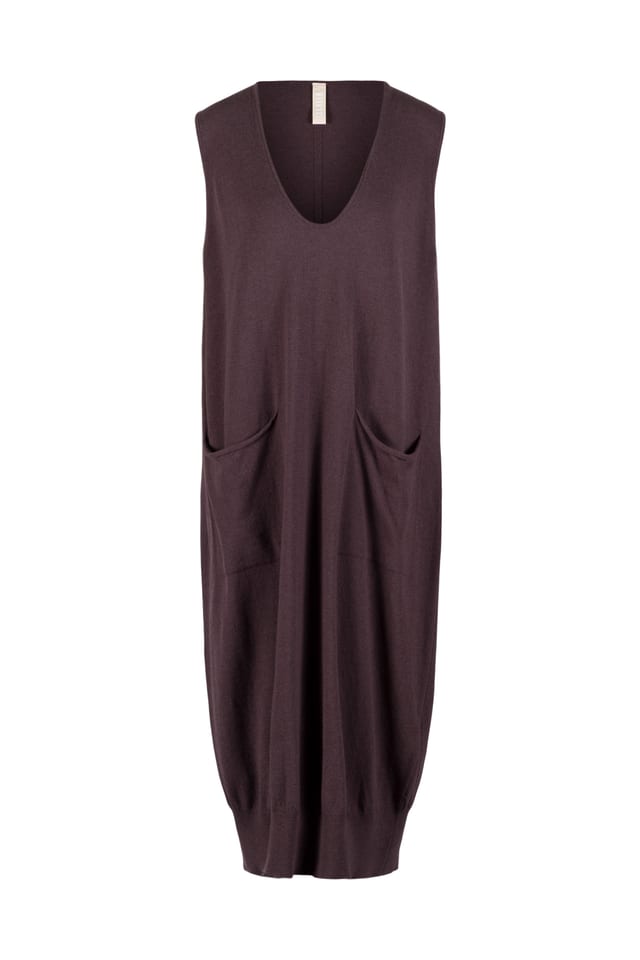 Dress 503 - Wool viscose blend with cashmere - 360ASTER - 60250713011