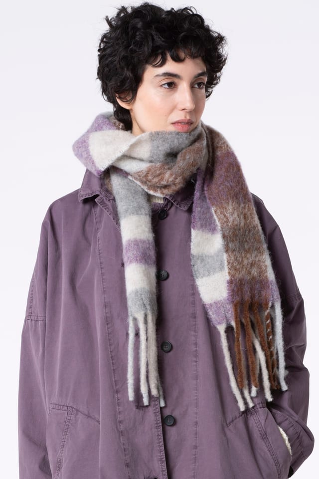 Scarf 519 - Alpaca blend - 110CREAM - 60250714019