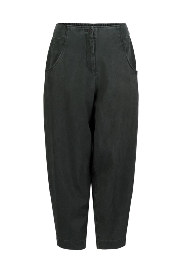 Trousers 502 wash - Cotton twill - 770FOREST - 60250910014
