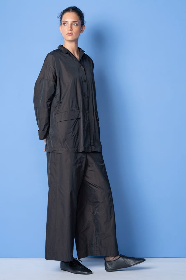 Pantalon 6501 - Taffetas à mémoire de forme en polyester - 890CHOCO - 10260710501