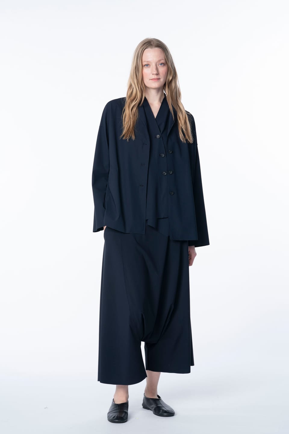 Trousers 6504 - Techno-stretch - 490NAVY - 10260710504