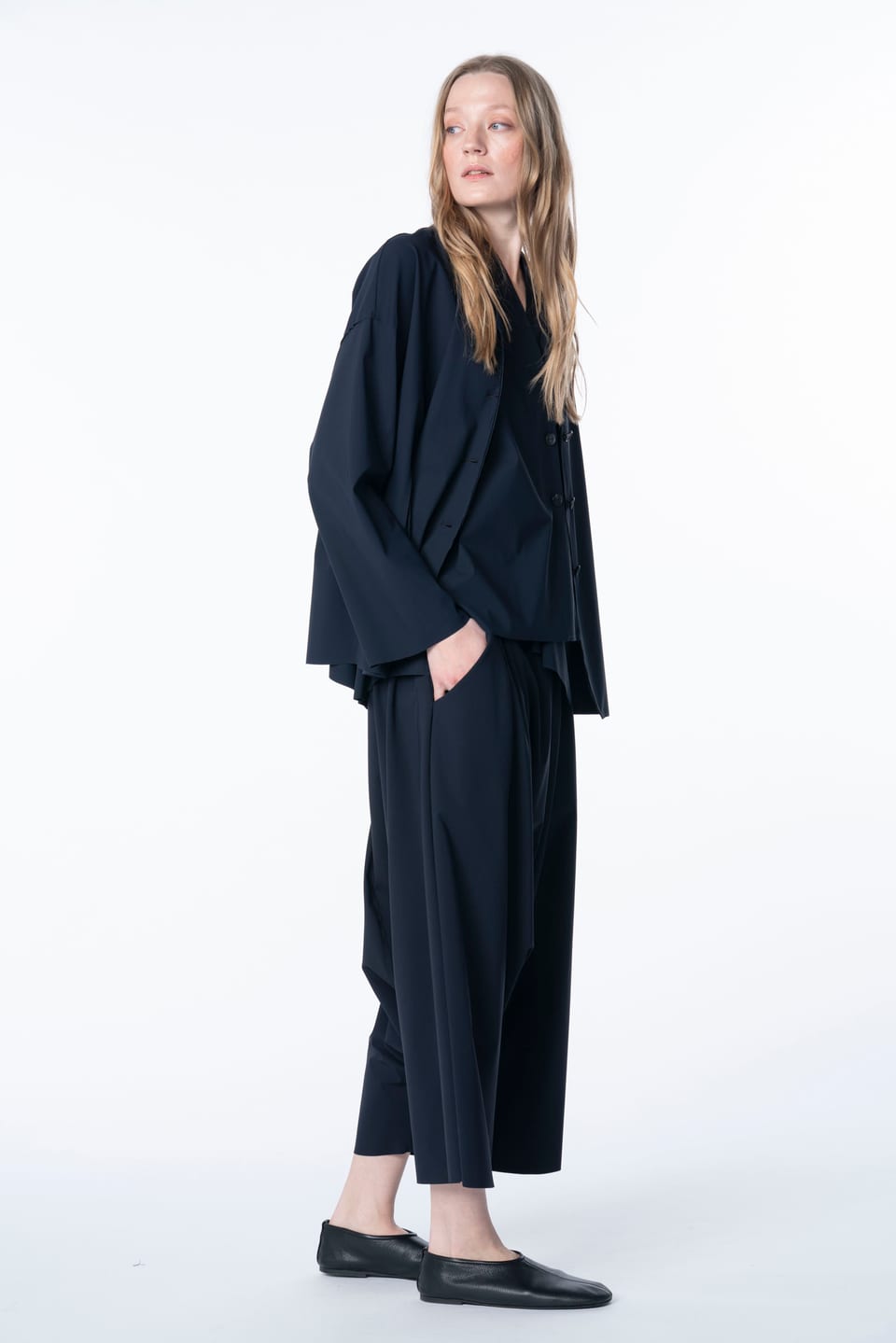 Trousers 6504 - Techno-stretch - 490NAVY - 10260710504