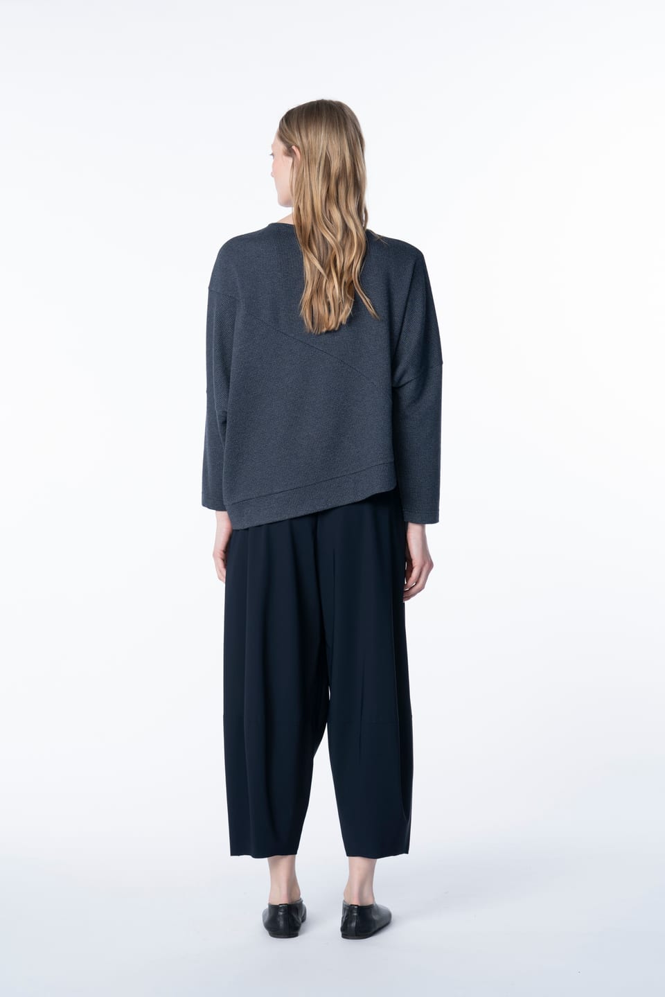 Trousers 6505 - Techno-stretch - 490NAVY - 10260710505