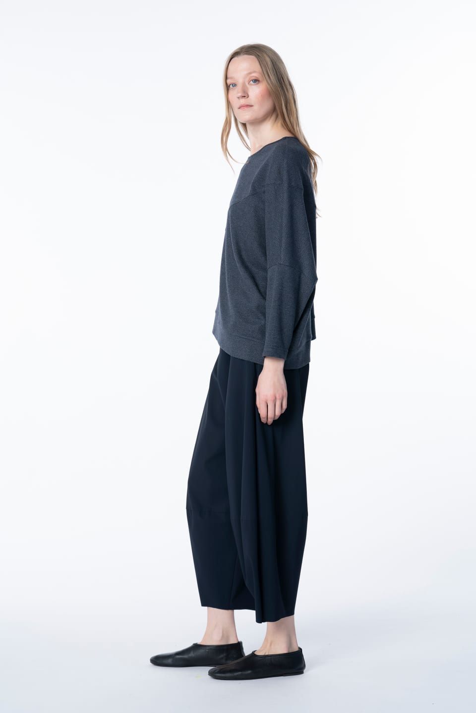Trousers 6505 - Techno-stretch - 490NAVY - 10260710505