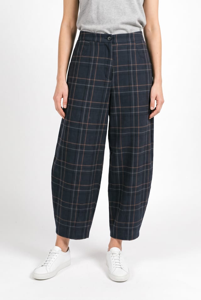 Trousers 6509 - Seersucker check - 10260710509