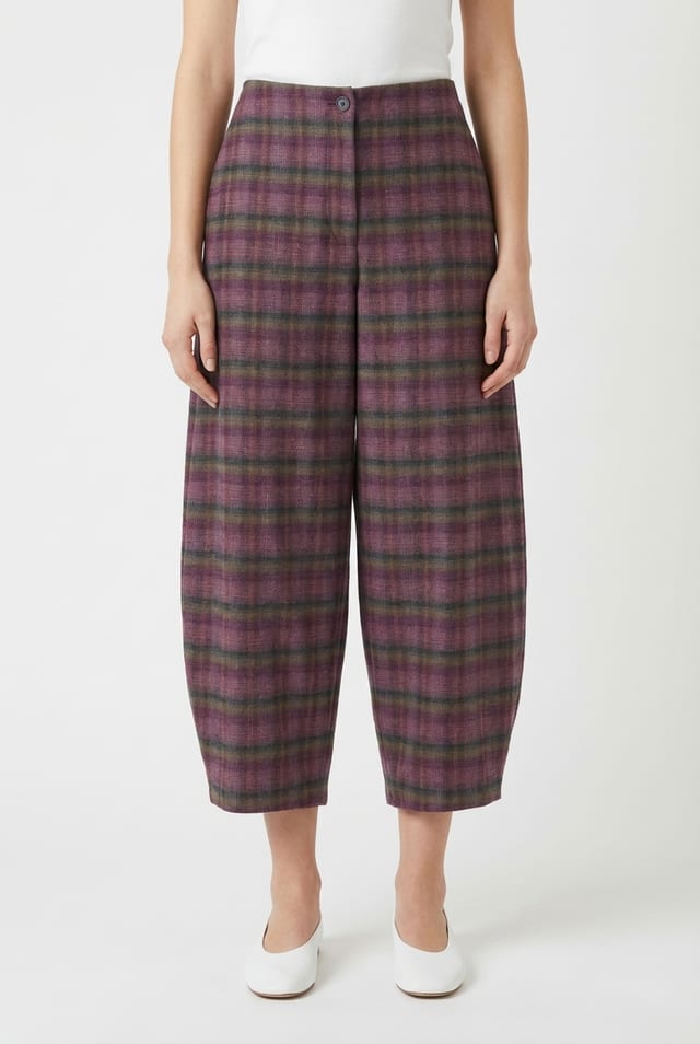 Trousers 6517 - Softly brushed wool blend - 10260710517