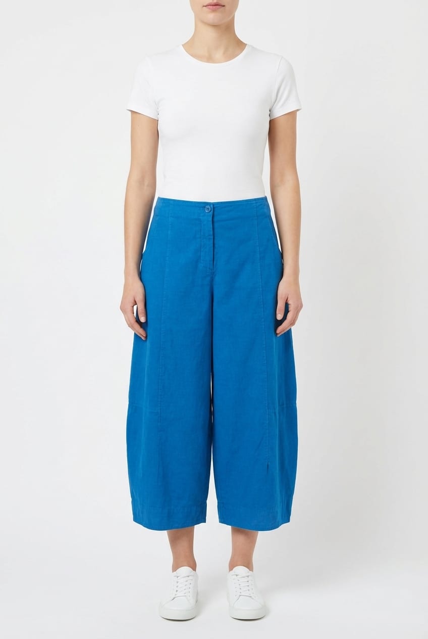Trousers 6518 - Cotton needlecord with stretch - 542HORIZON - 10260710518
