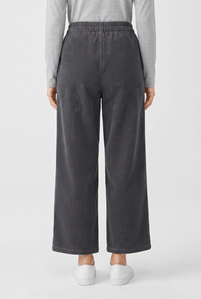 Trousers 6524 - Pure cotton corduroy - 962CADMIUM - 10260710524