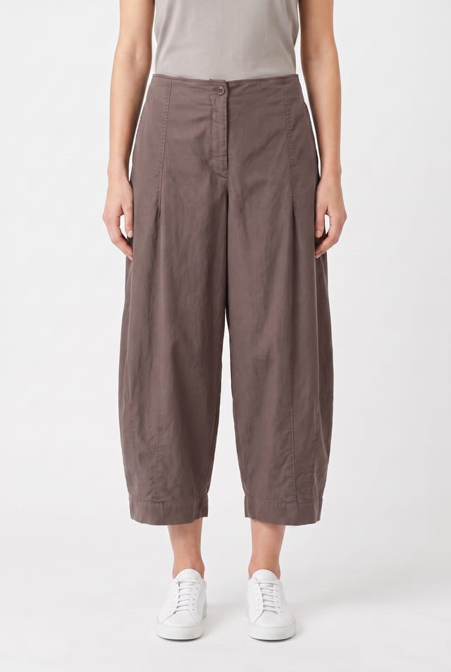 Cullotes  Trousers 6528 - Cotton lyocell moleskin with stretch - 332QUARTZ - 10260710528
