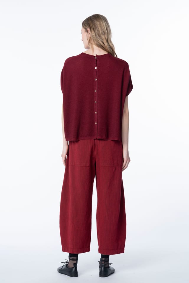 Trousers 6530 - Dobby cotton check - 10260710530
