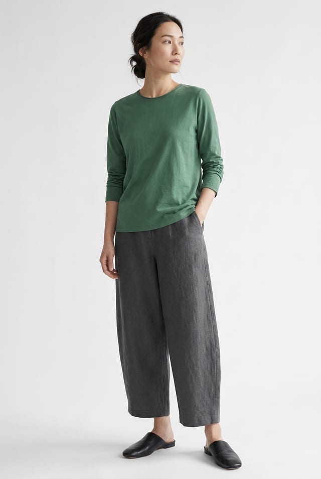Trousers 6530 - Dobby cotton check - 960CADMIUM - 10260710530