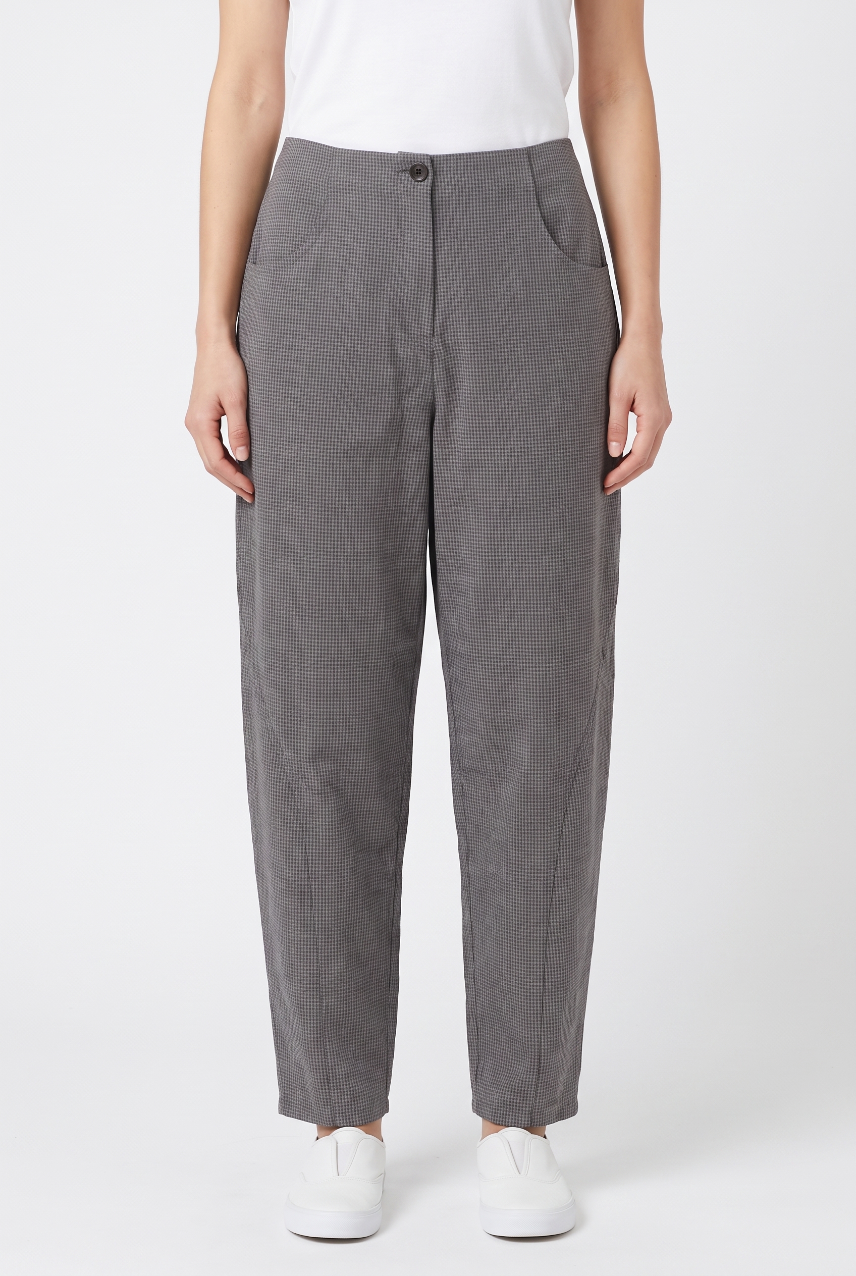 Trousers 6531 960CADMIUM Dobby cotton check