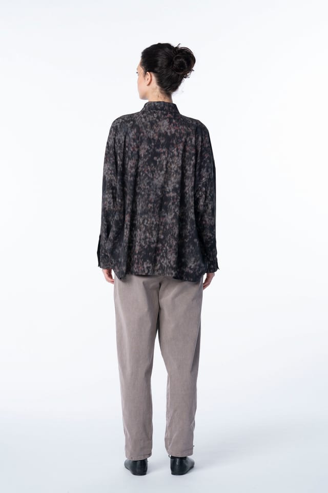 Trousers 6532 - Brushed cotton with a fine texture - 10260710532