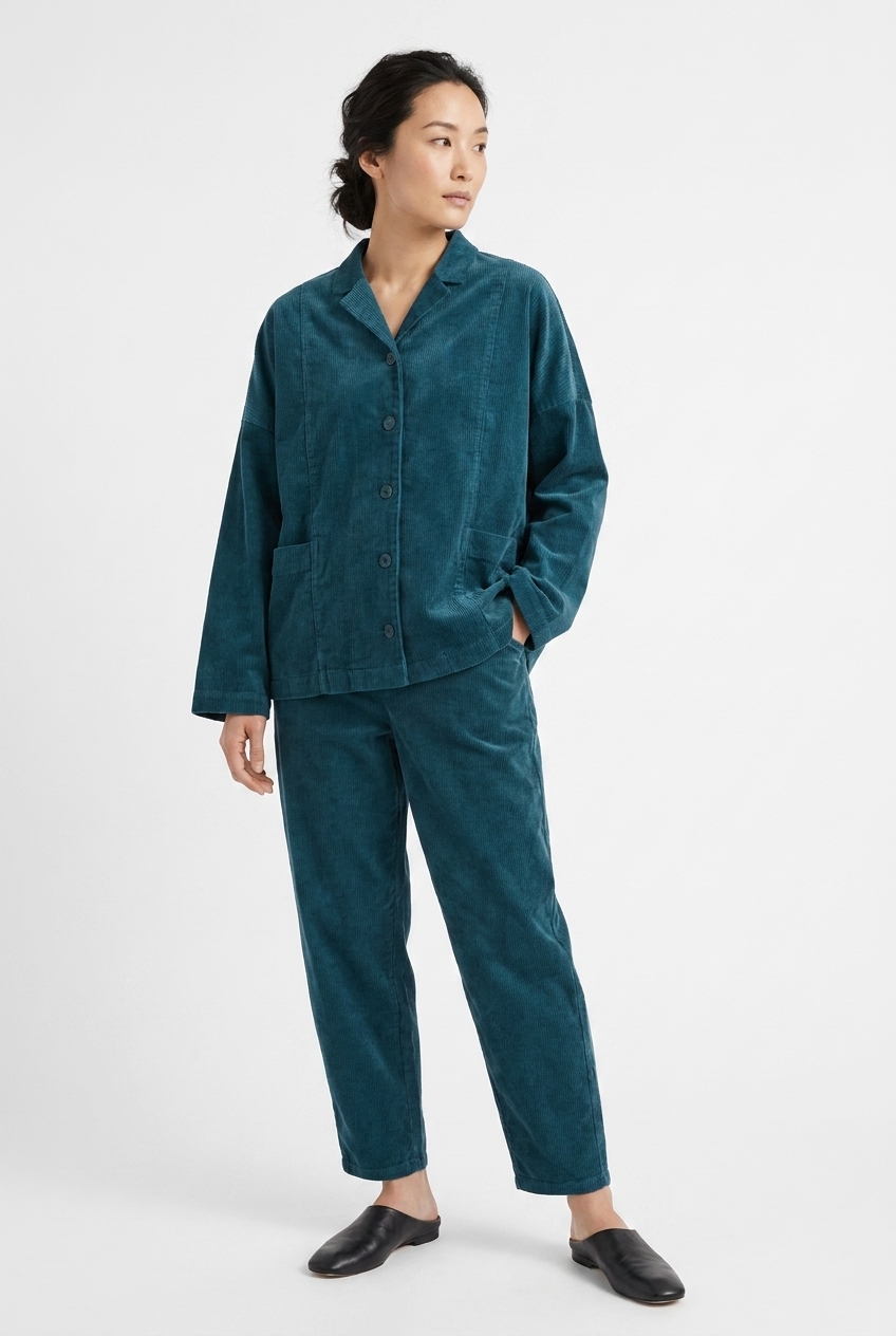 Trousers 6535 Turquoise