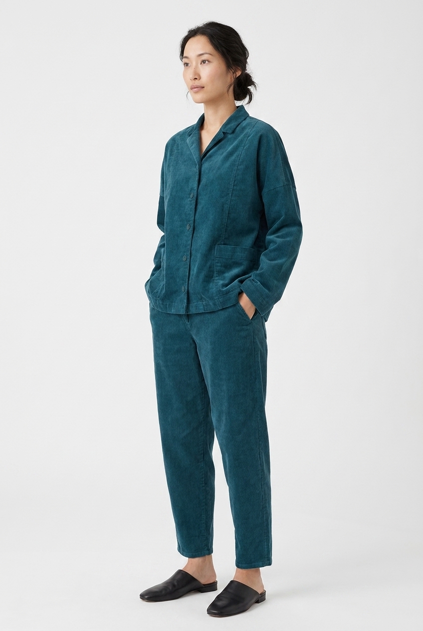 Trousers 6535 Turquoise