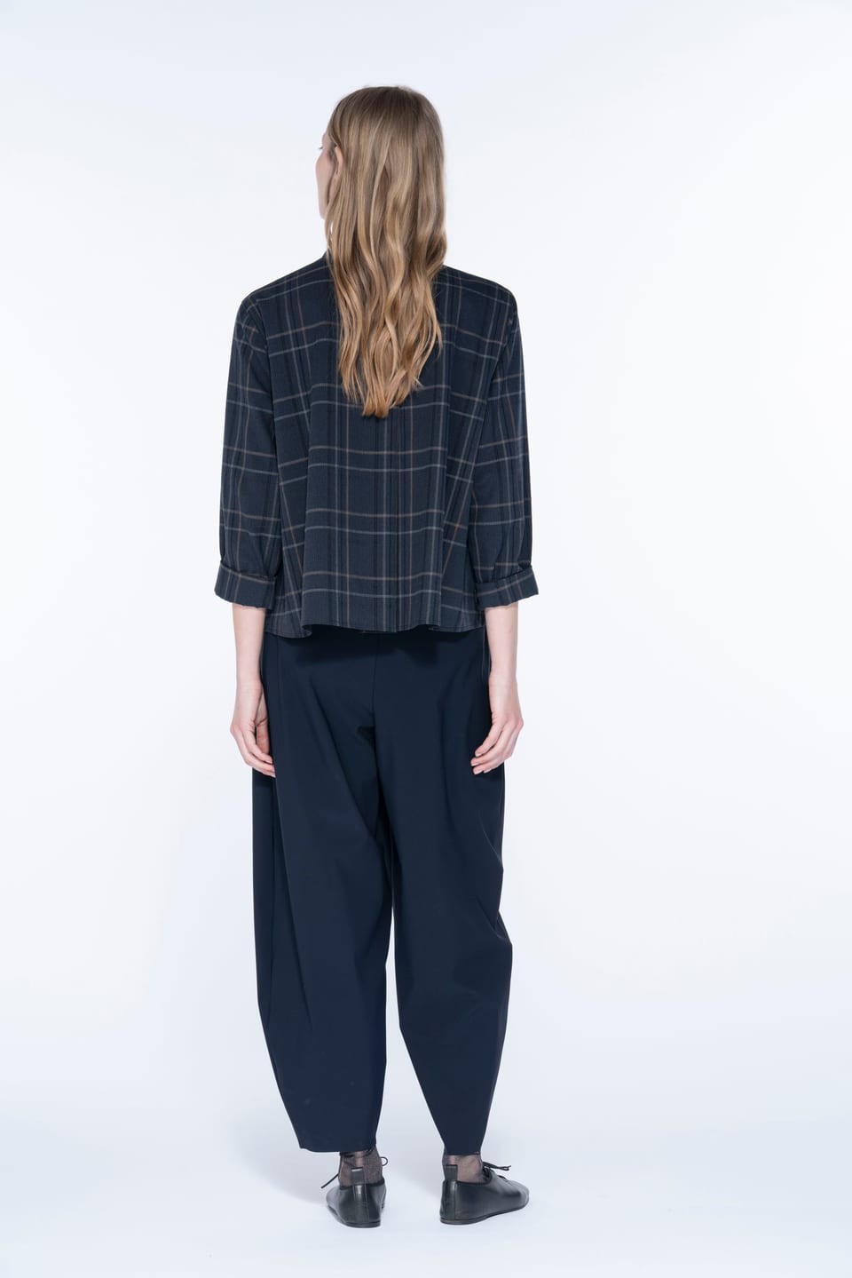 Trousers 6542 - Techno-stretch - 490NAVY - 10260710542
