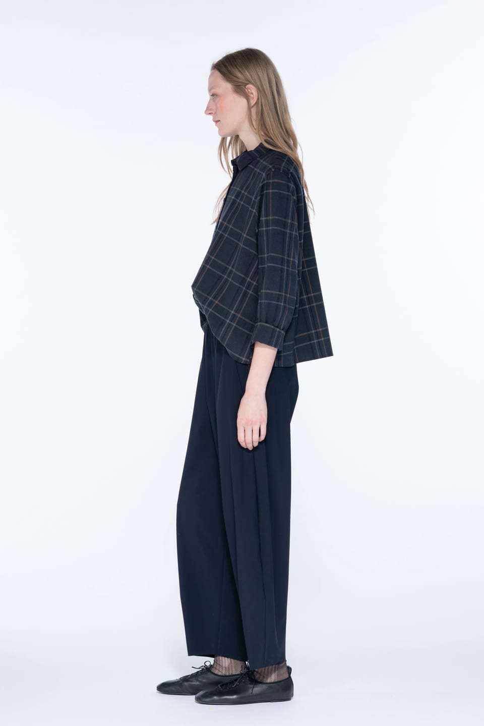 Trousers 6542 - Techno-stretch - 490NAVY - 10260710542