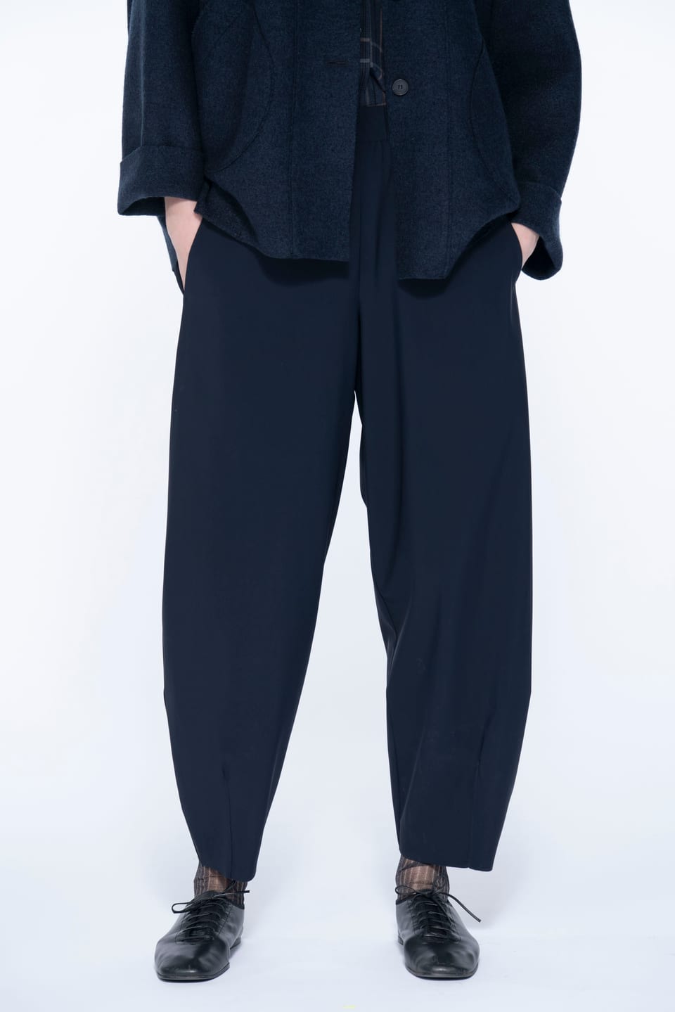 Trousers 6542 - Techno-stretch - 490NAVY - 10260710542