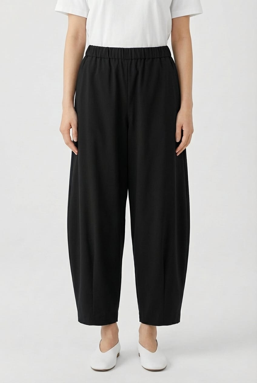 Trousers 6542 - Techno-stretch - 990BLACK - 10260710542